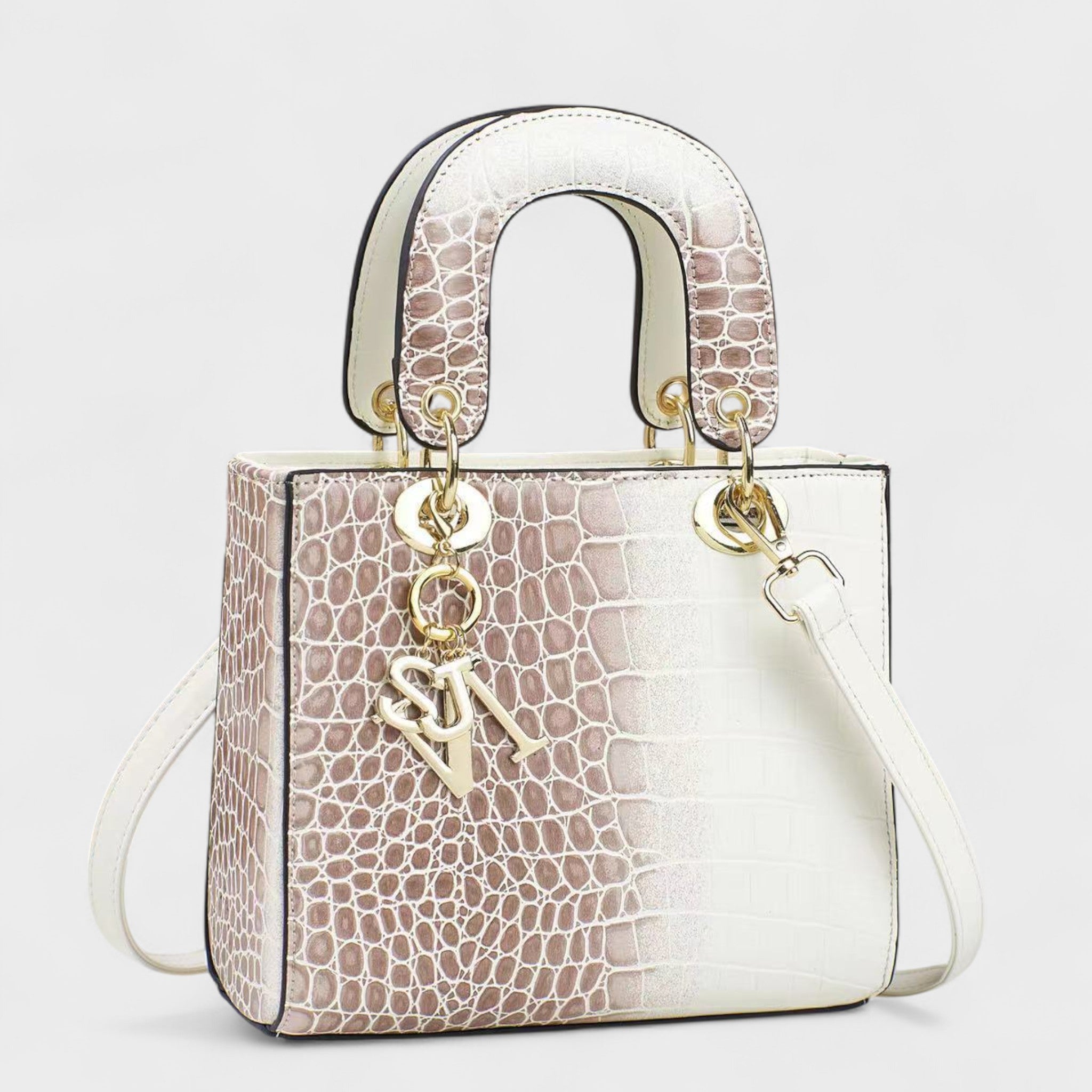 Izabela - Snake Print Handbag