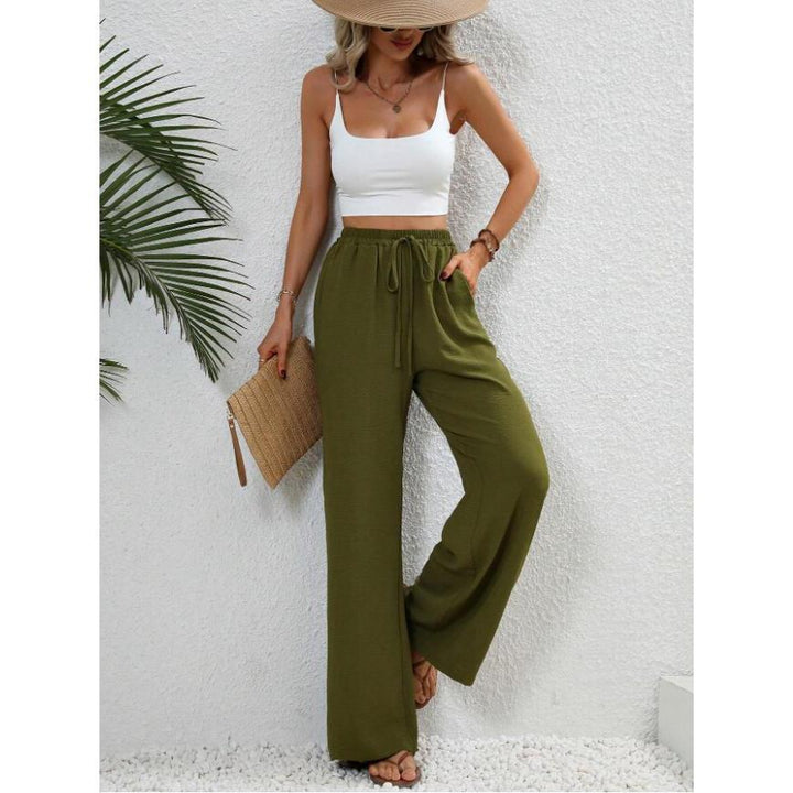 FISHA™ – Timeless High-Waisted Wide-Leg Pants