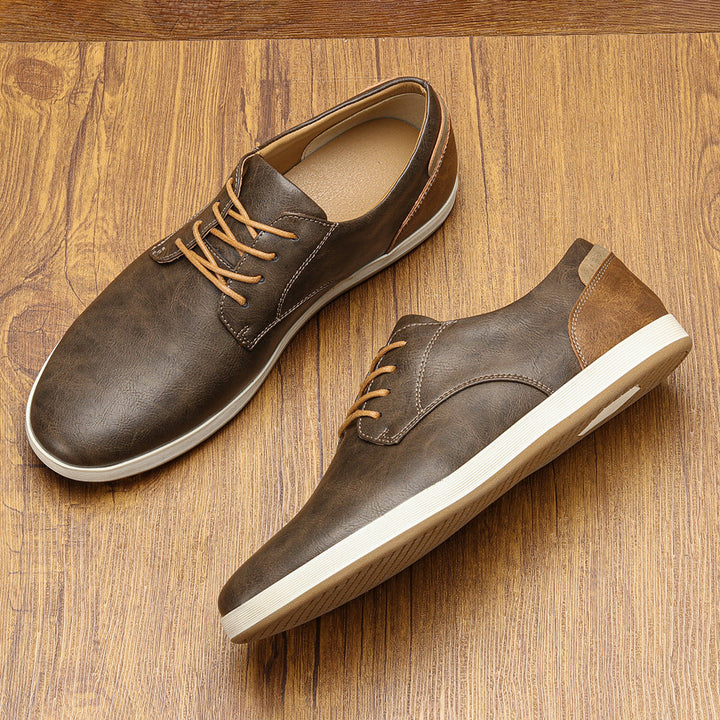 Zapatillas de cuero