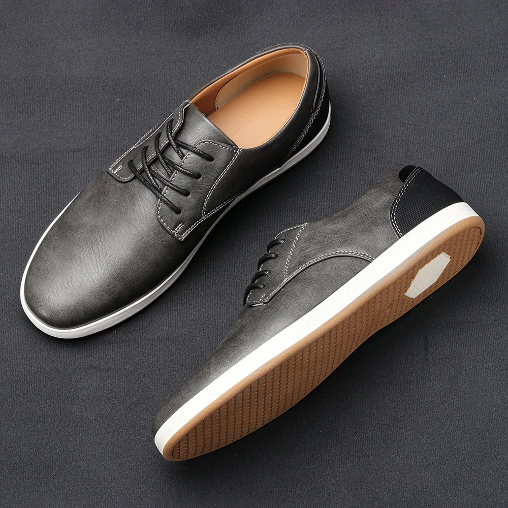 Zapatillas de cuero