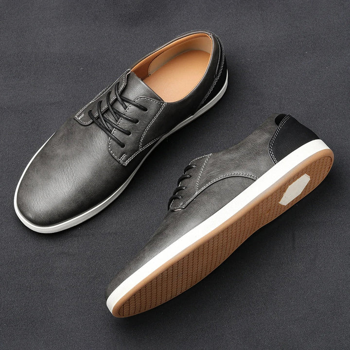 Zapatillas de cuero