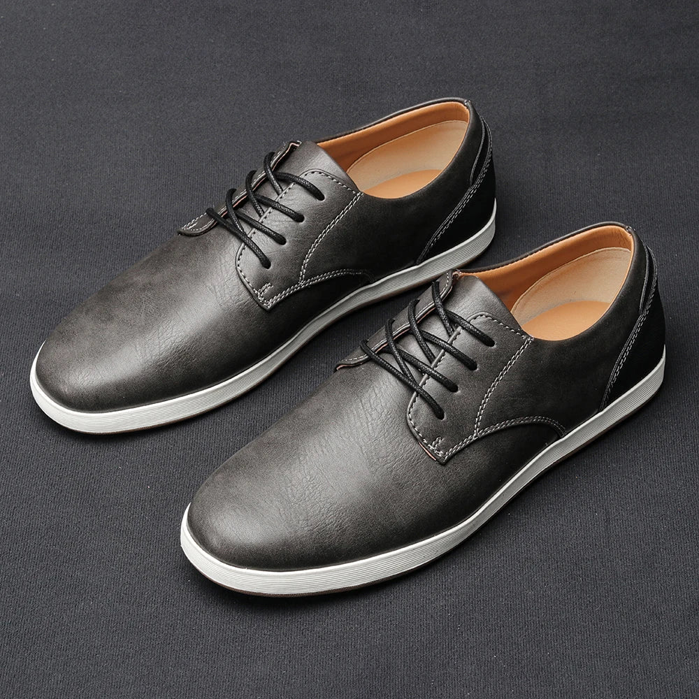 Zapatillas de cuero