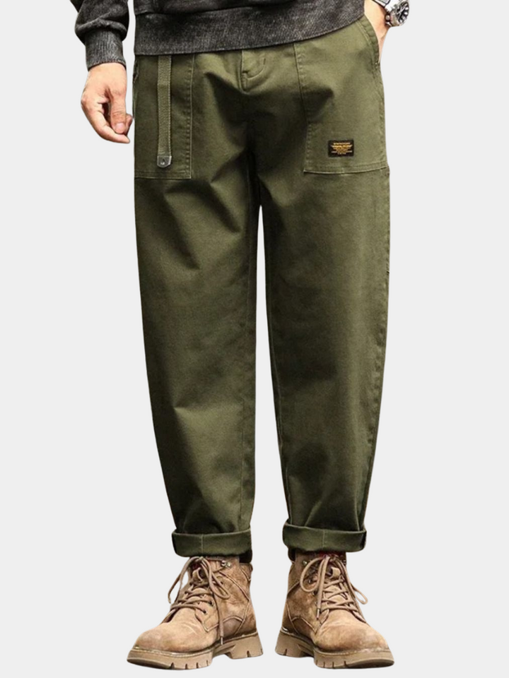 ATELIER Pantalones Cargo Clásicos con Estilo Contemporáneo