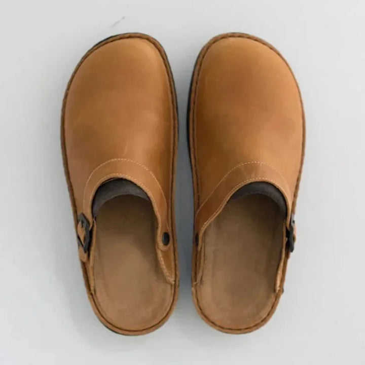 Zueco casual slip-on para mujer