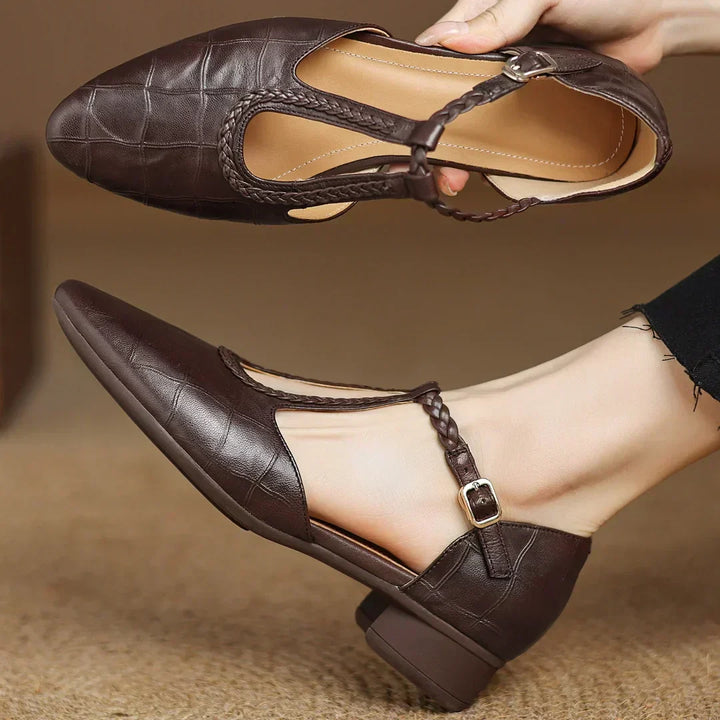 Katharina | Elegantes Zapatos de Cuero