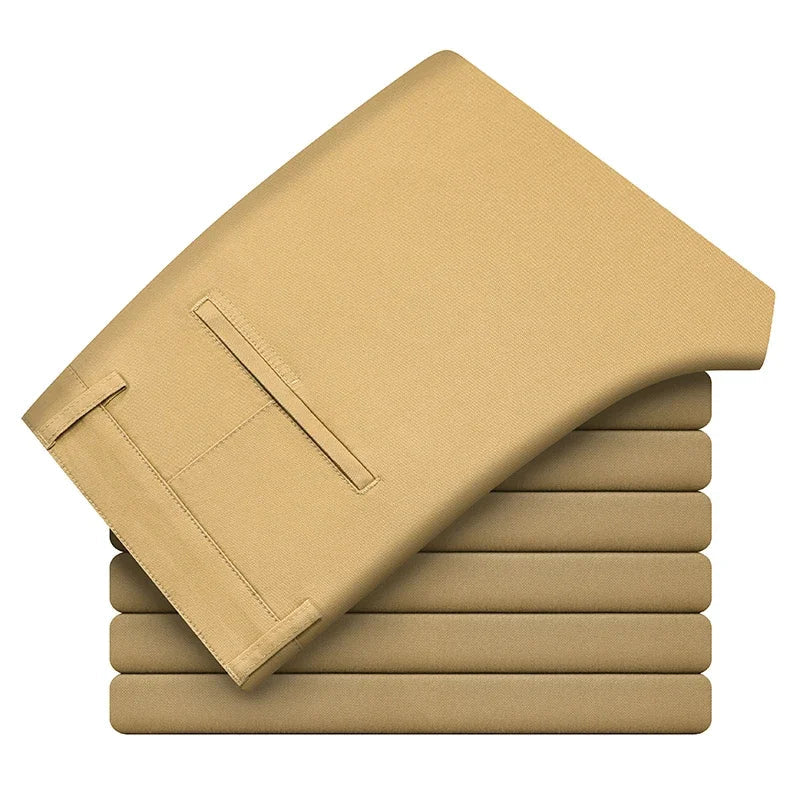 Modern Comfort Cotton Casual Trousers