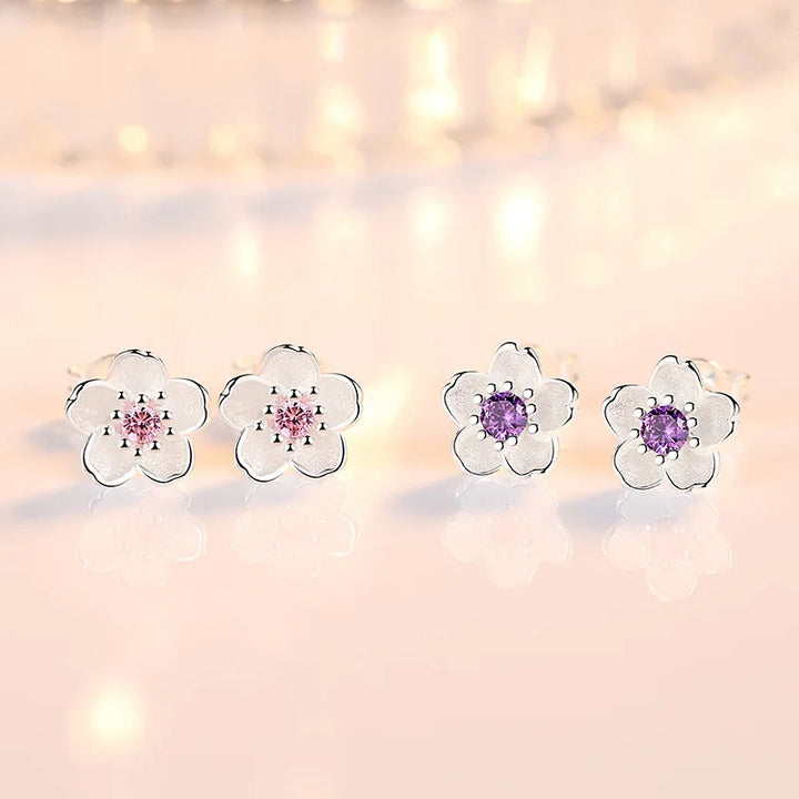 Pendientes de zirconia