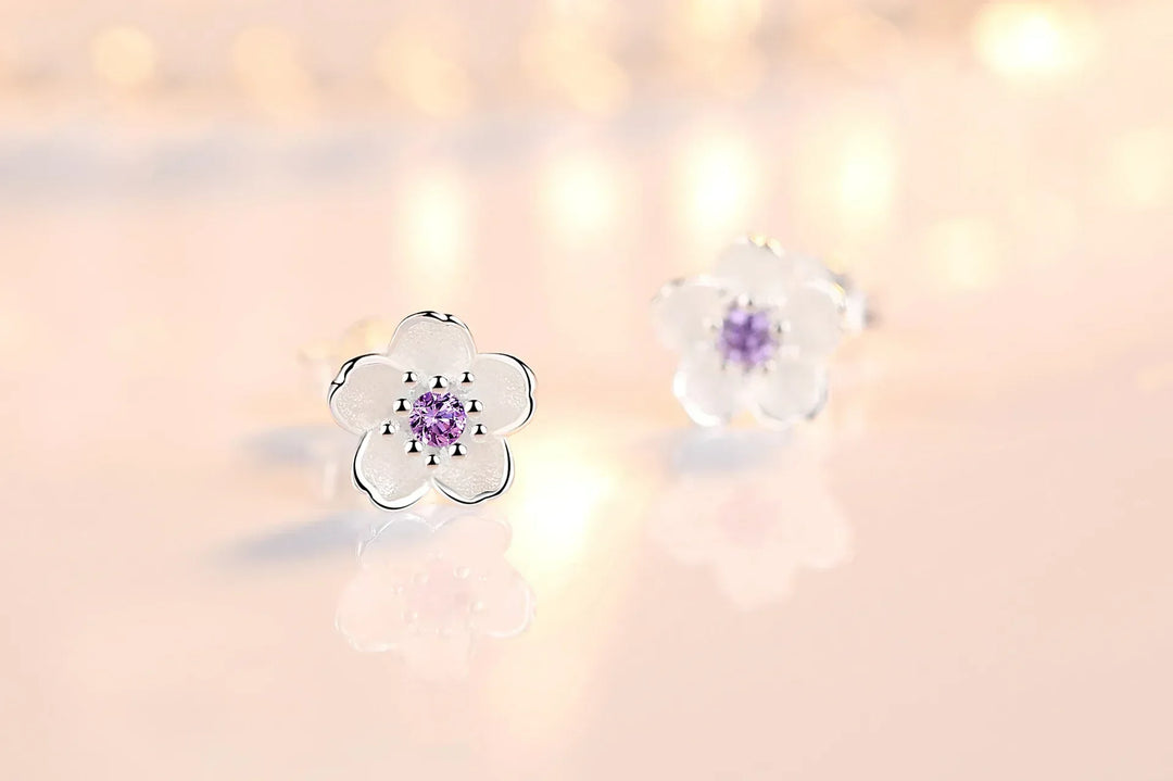 Pendientes de zirconia