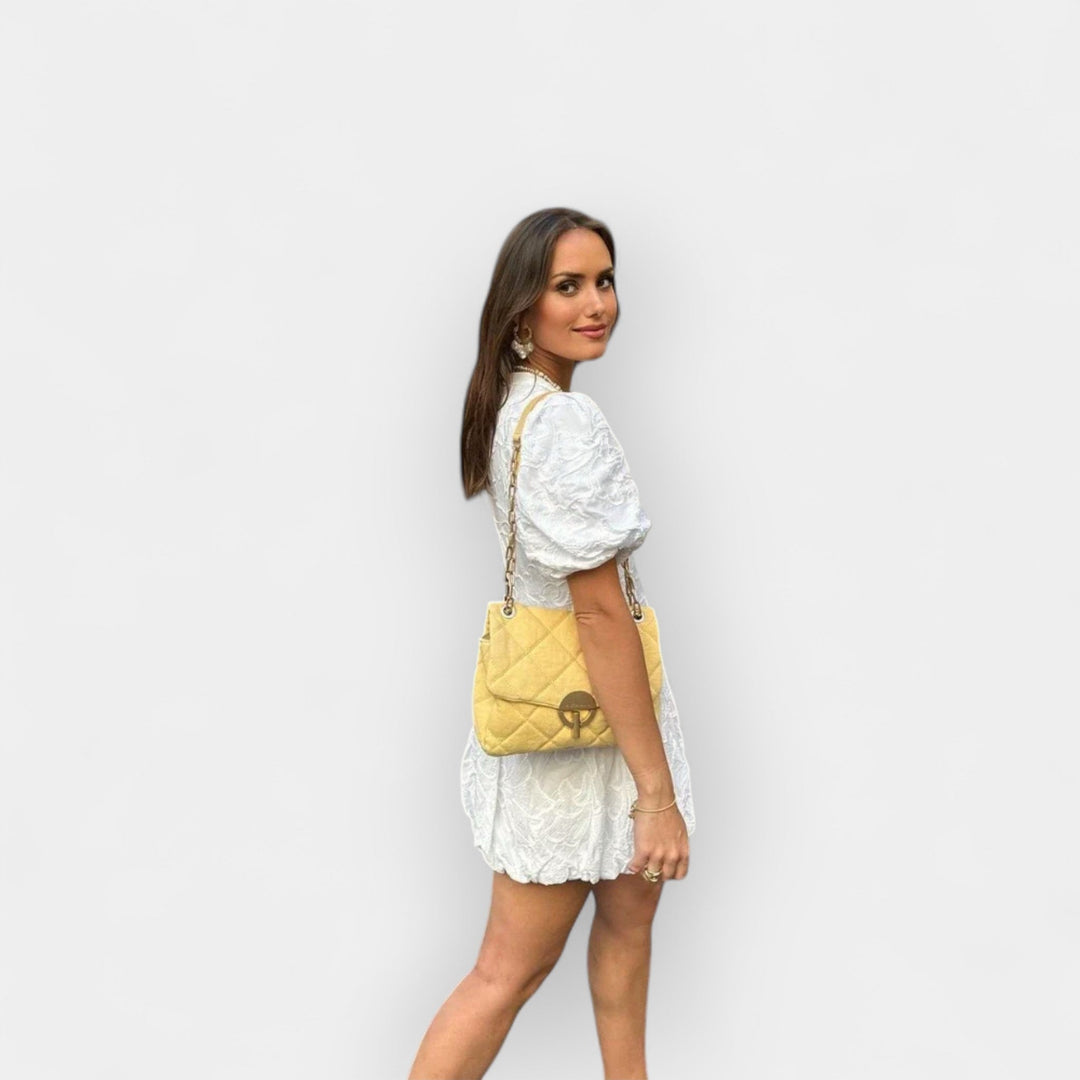 Vestido Blanco Fluido Elegante de Verano
