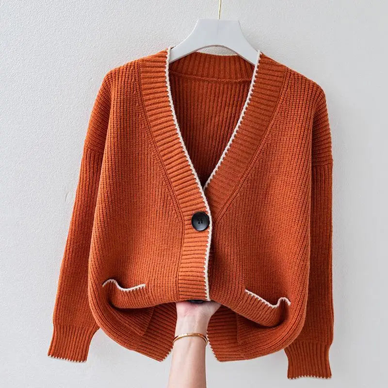 Lena – Cárdigan trenzado de talla única