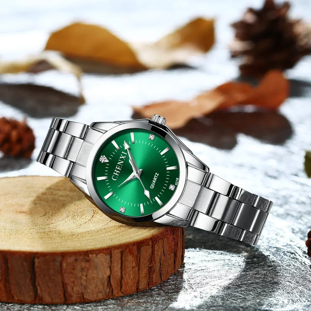 Maria® Reloj Elegante de Acero Inoxidable