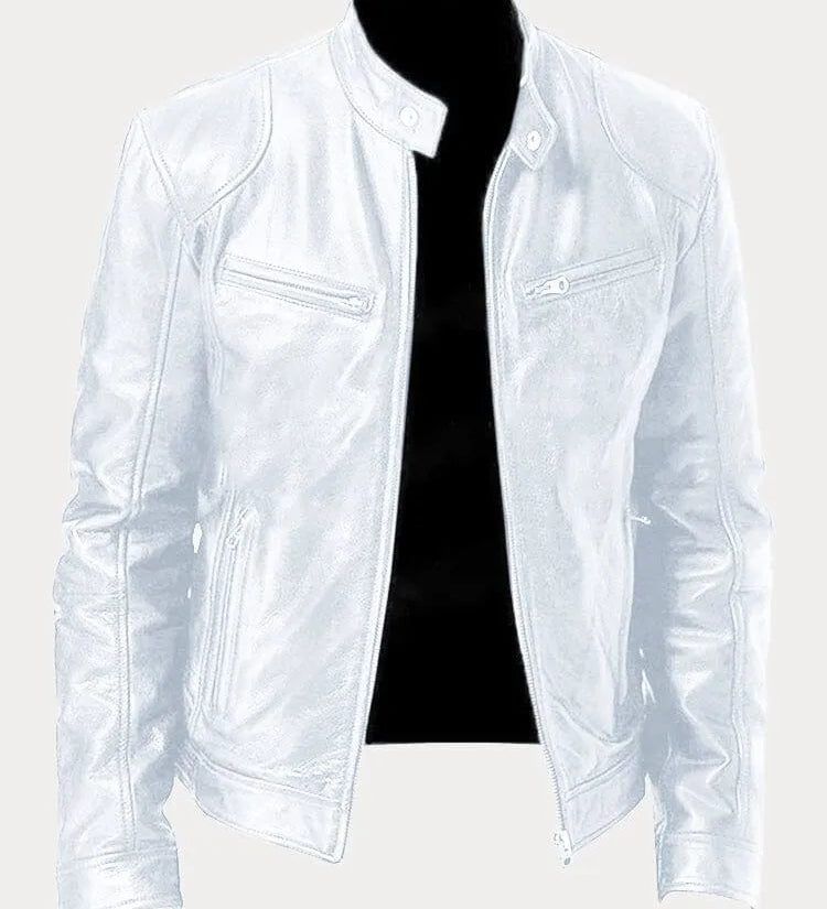 Rasmus Classic Leather Jacket: A Timeless Masculine Design