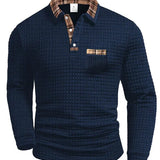 Bruno™ Polo Texturizado – Autoridad Silenciosa