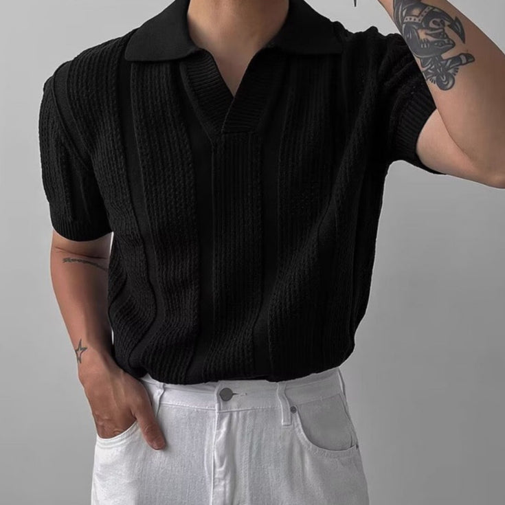 Baltasar — Polo con Textura de Herencia Clásica