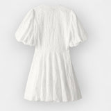 Vestido Blanco Fluido Elegante de Verano