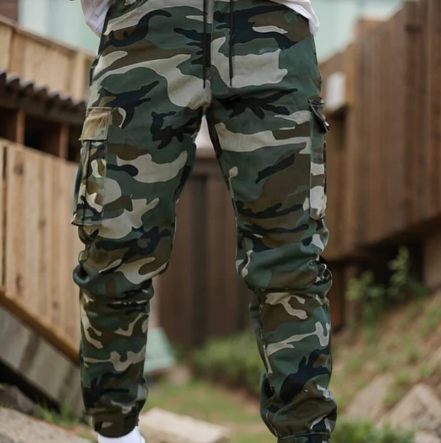 Raúl™ Pantalones Camo – Movimiento Audaz