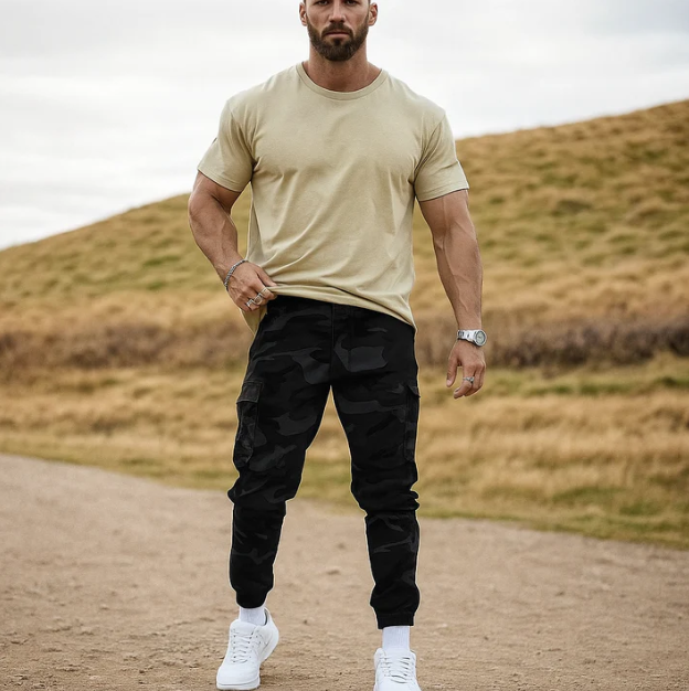 Raúl™ Pantalones Camo – Movimiento Audaz