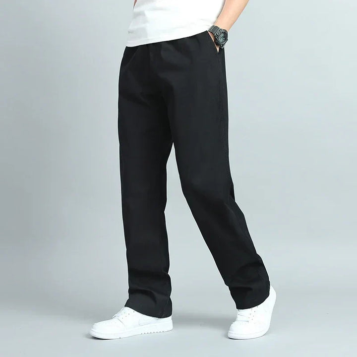 Pantalones Anchos con Elegancia Moderna
