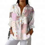 Ava | Blusa Patchwork Daisy