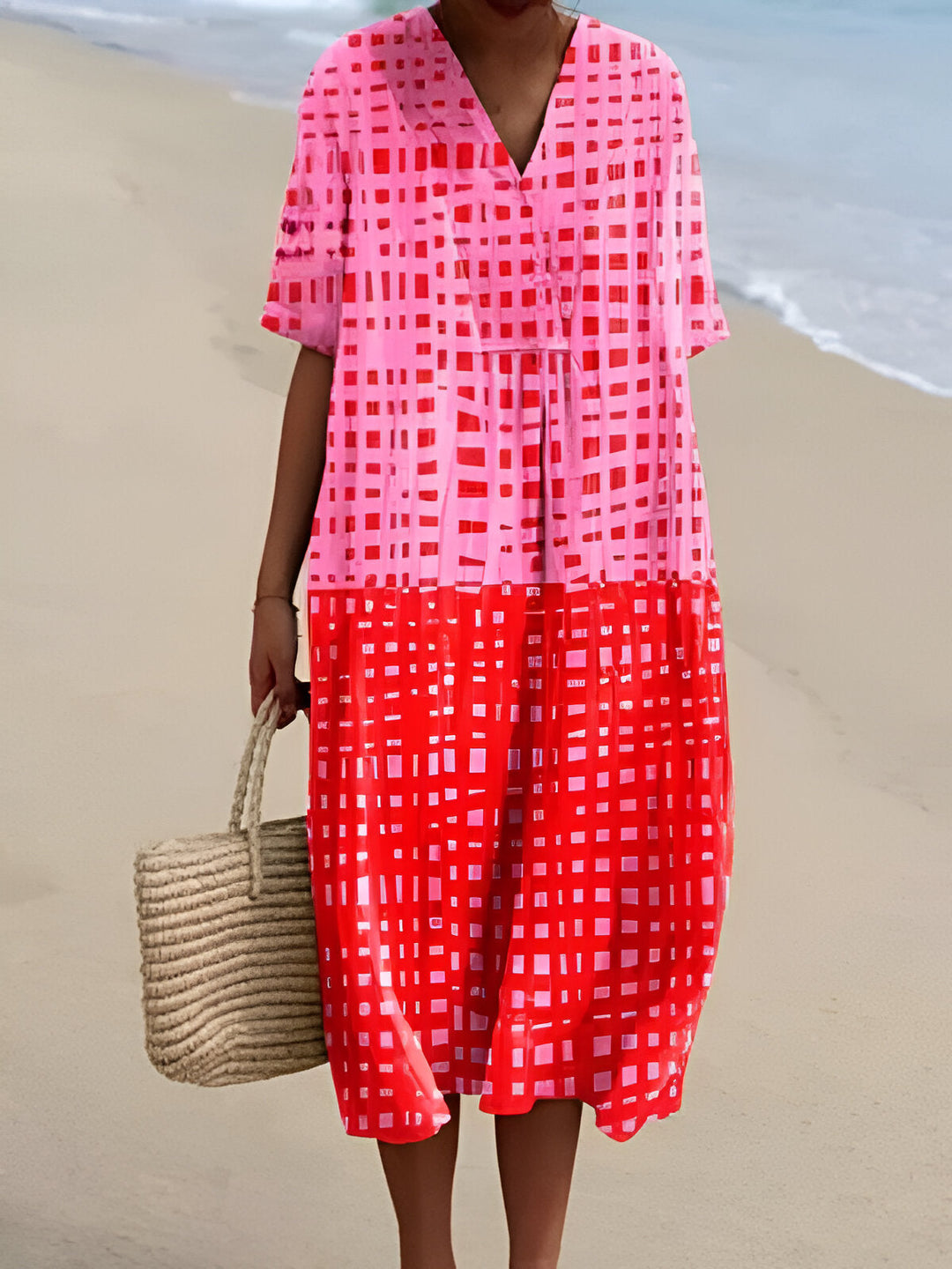 Viena™ | Vestido Estampado de Verano Fresco