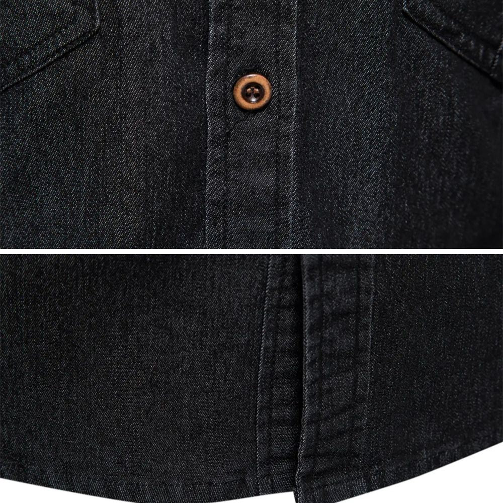 DUMONT LYON | CAMISA SLIM DE MEZCLILLA