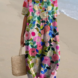 Quirine™ | Vestido Estampado Brisa de Verano
