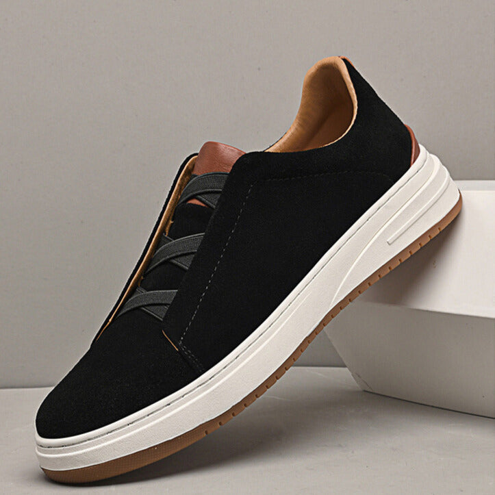 Men's Leather Slip-On Footwear