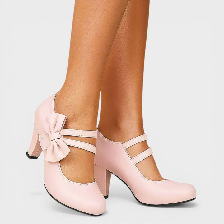 Beatriz™ | Tacones con lazo
