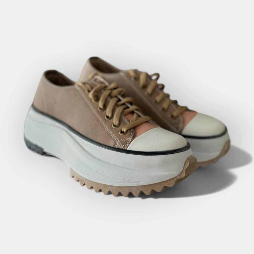 Zapatillas cómodas con suela gruesa