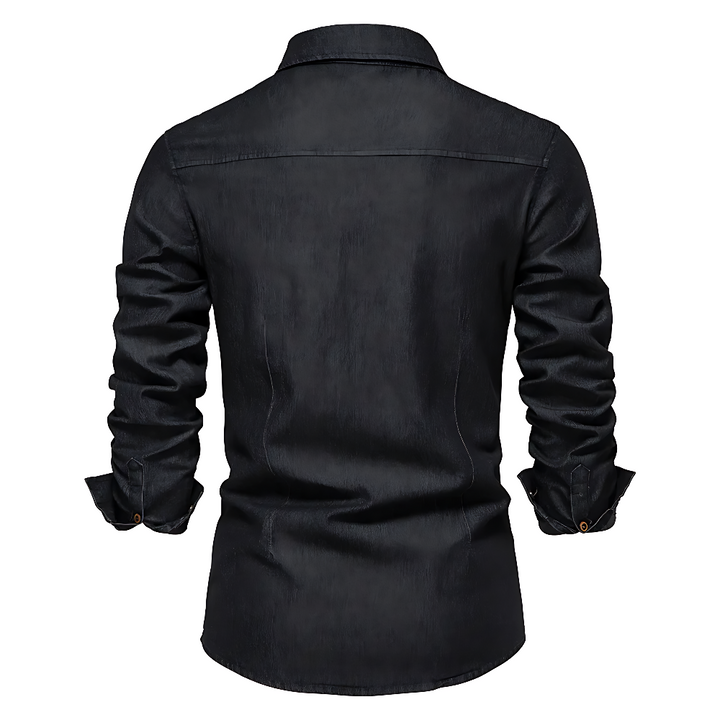 DUMONT LYON | CAMISA SLIM DE MEZCLILLA