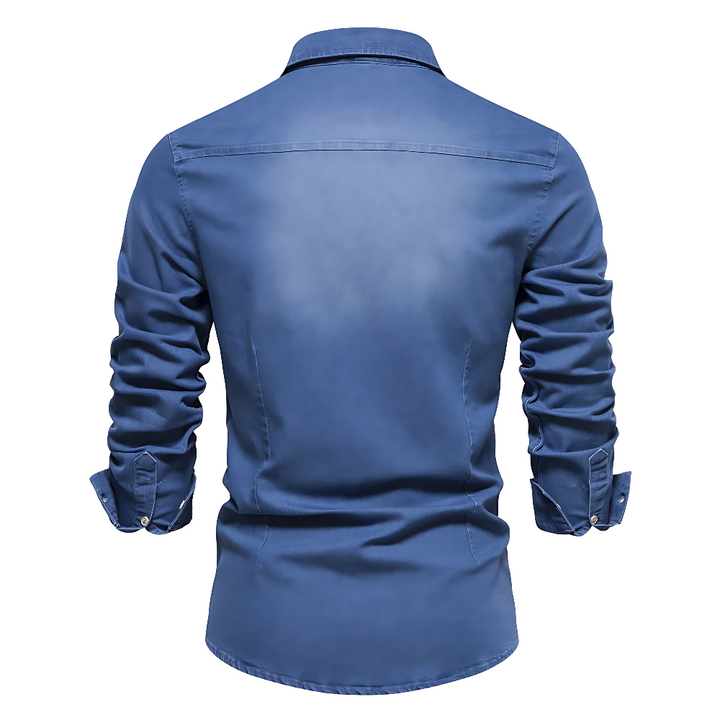 CAMISA DE DENIM SLIM