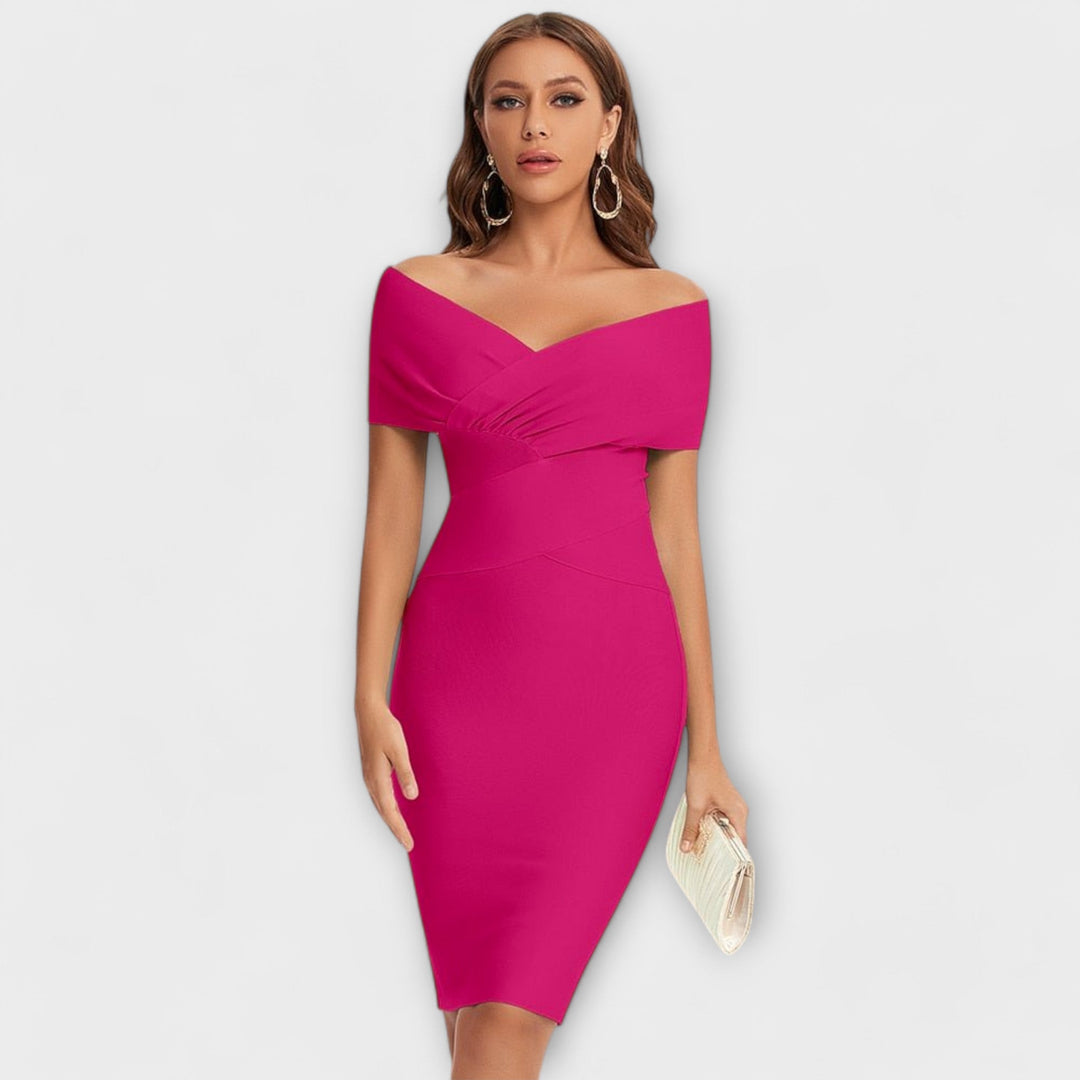 Vestido Ofelia™ Fluido con Escote en V