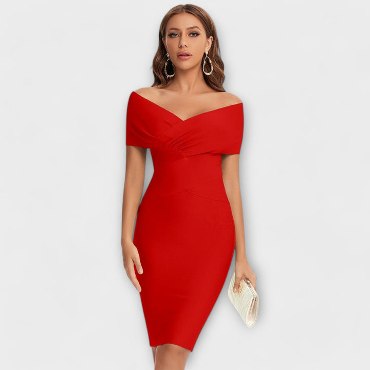 Vestido Ofelia™ Fluido con Escote en V