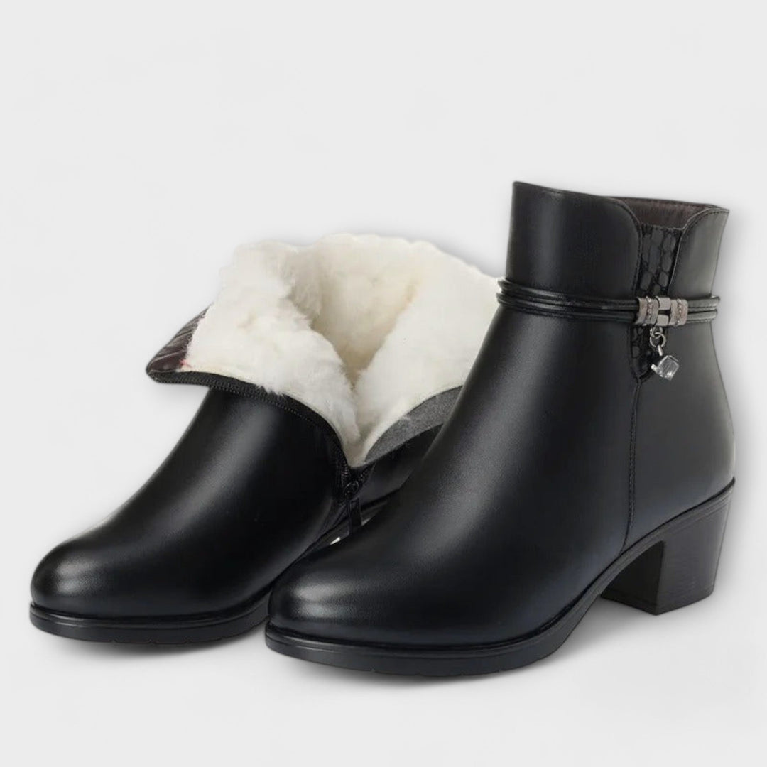 Asta – Botas elegantes de invierno con cremallera