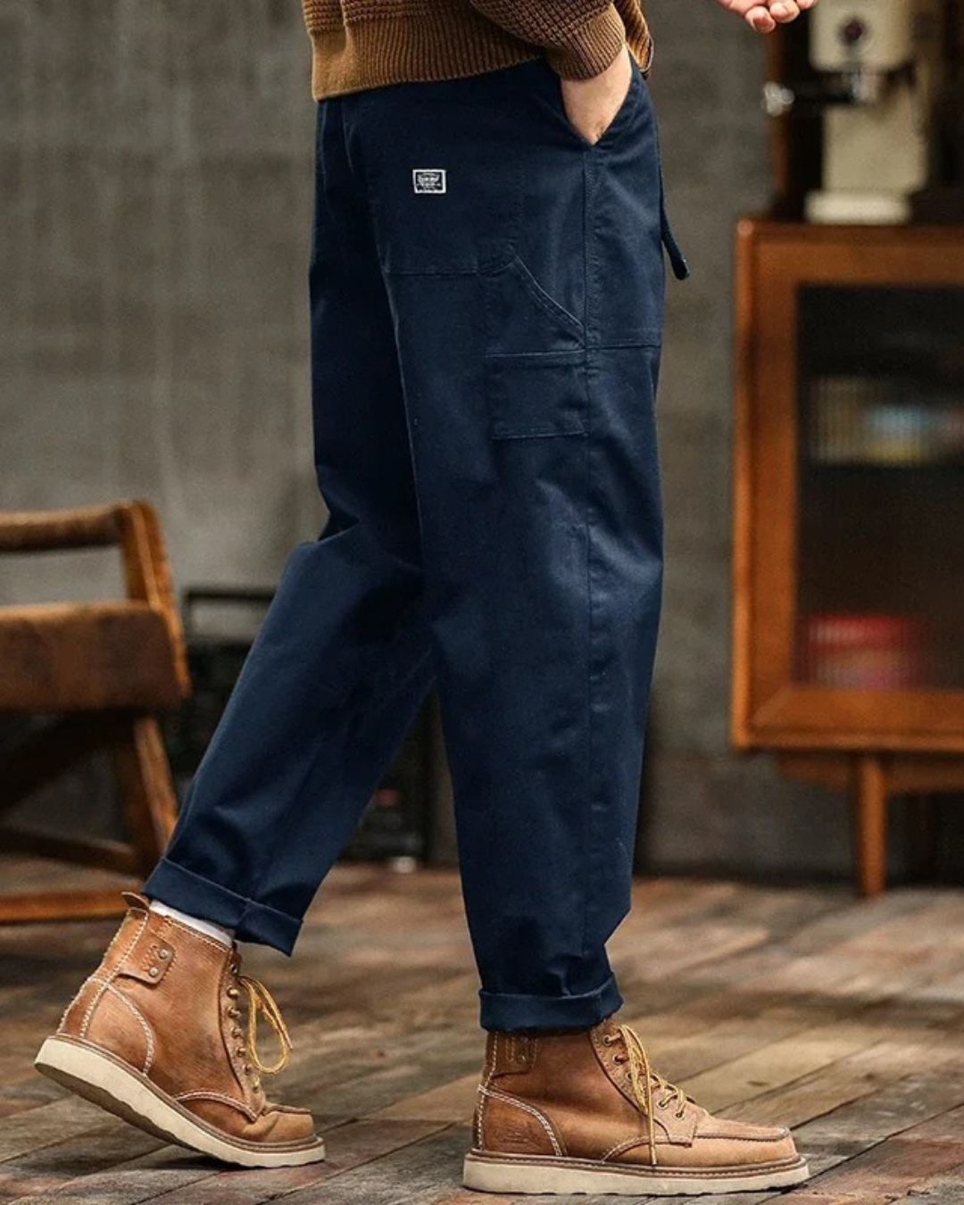 ATELIER Pantalones Cargo Clásicos con Estilo Contemporáneo