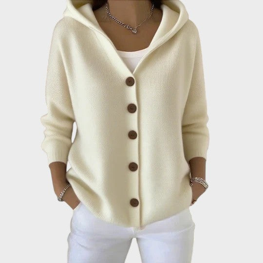 Evelin - Chic Long Sleeve Knit Jacket
