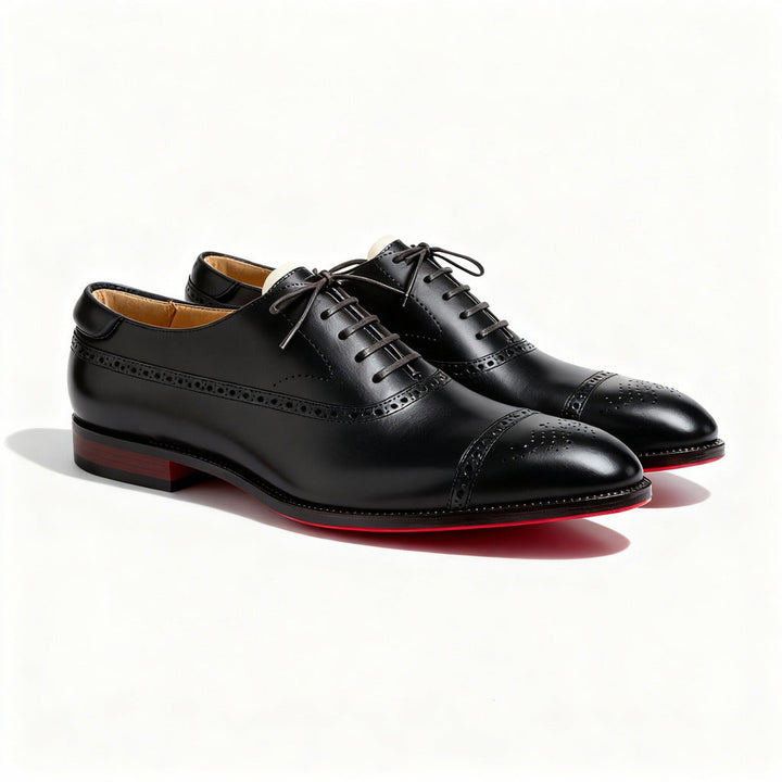 Zapato Ejecutivo de Punta Cerrada – Autoridad Silenciosa. Máximo Impacto.
