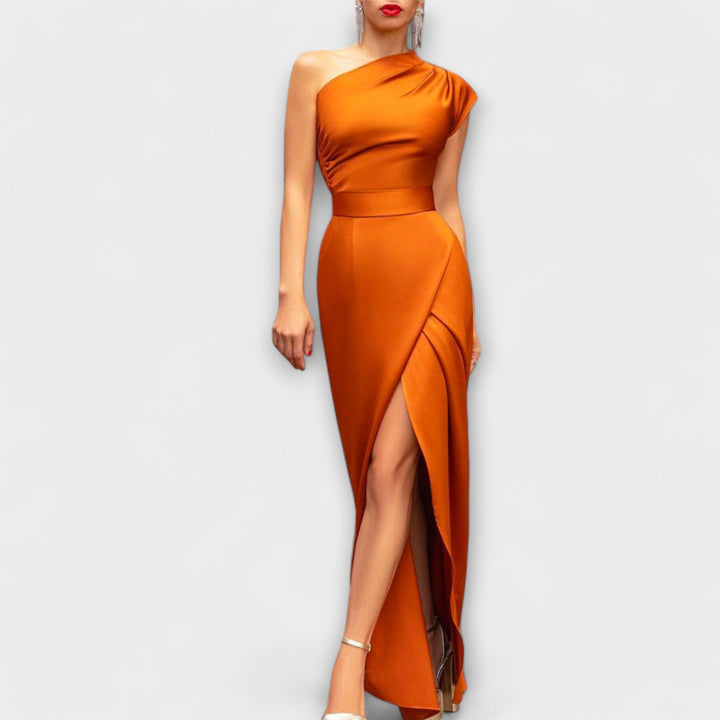 Vestido Sandra™ de Noche Asimétrico Elegante
