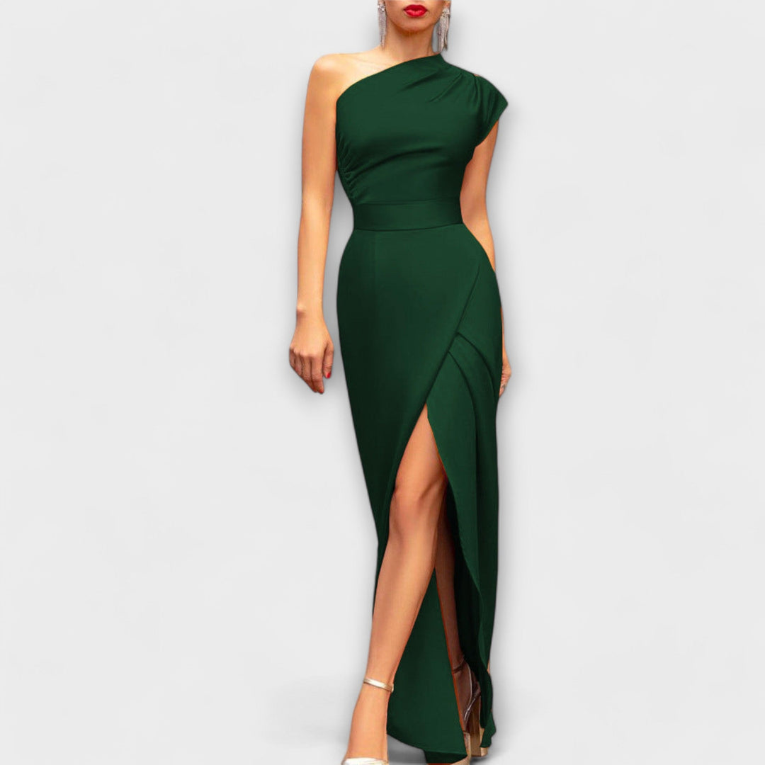 Vestido Sandra™ de Noche Asimétrico Elegante