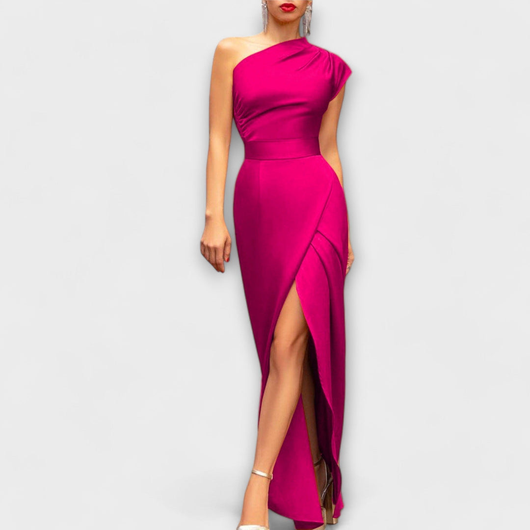 Vestido Sandra™ de Noche Asimétrico Elegante