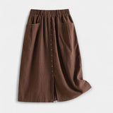 Falda Midi Vintage