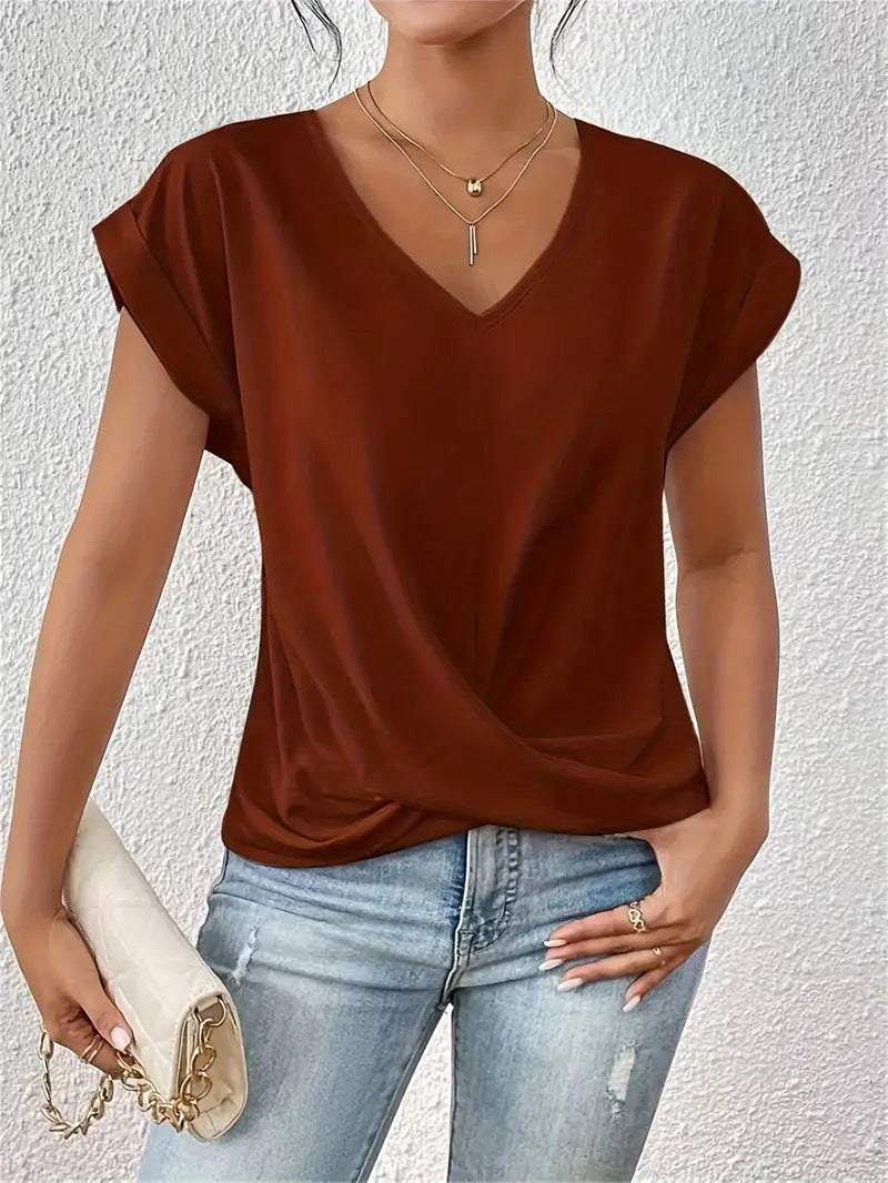 BELLA™ | Top con escote en V que favorece de verdad