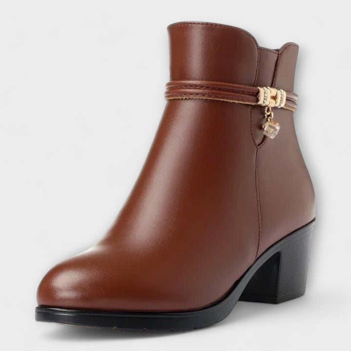 Asta – Botas elegantes de invierno con cremallera