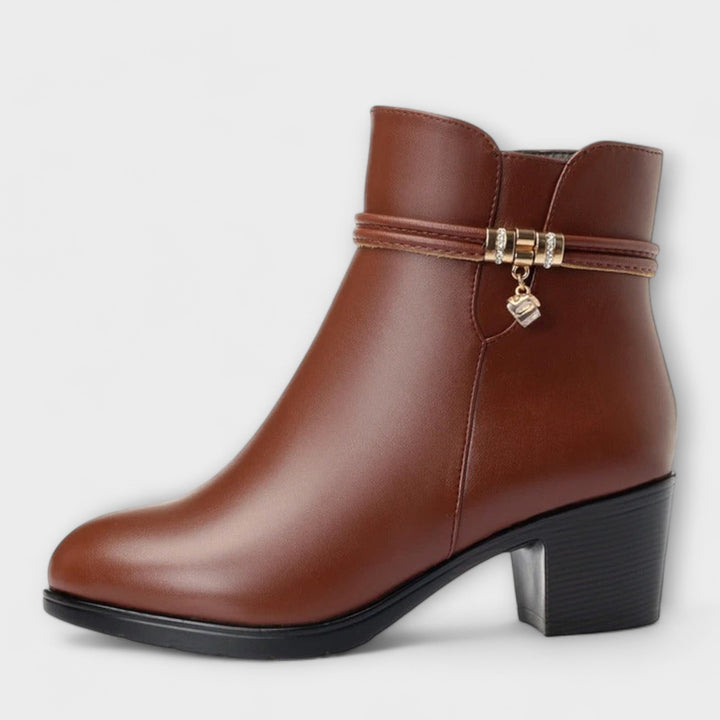 Asta – Botas elegantes de invierno con cremallera