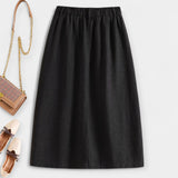 Falda Midi Vintage