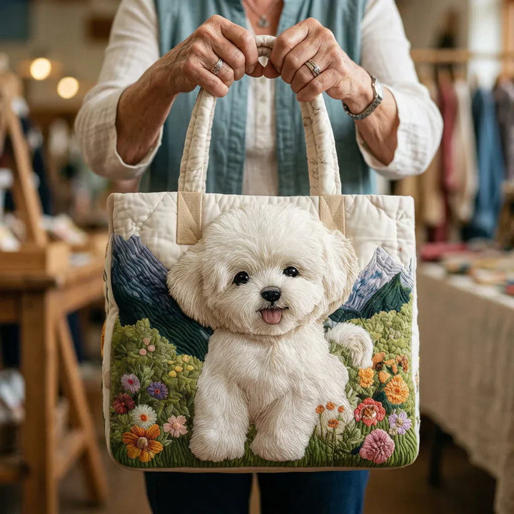 Bolso Artisanal Acolchado - Perro Encantado