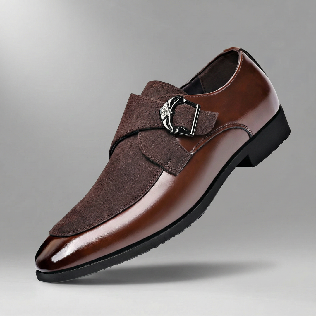 Monk Strap Clásico King con Líneas Elegantes