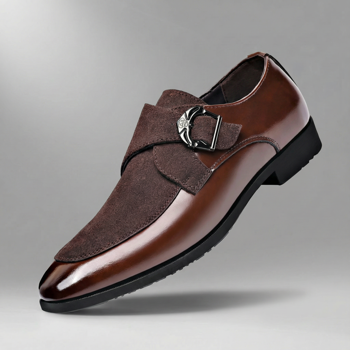 Monk Strap Clásico King con Líneas Elegantes