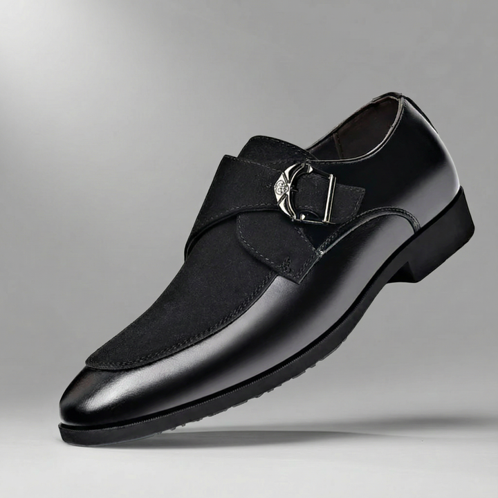 Monk Strap Clásico King con Líneas Elegantes