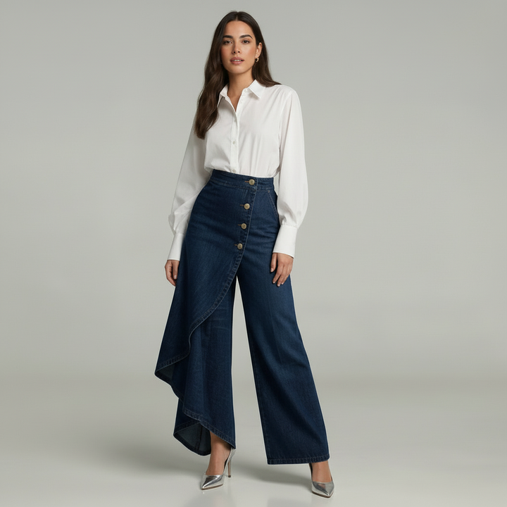 Pantalón Siena™ – Diseño Asimétrico